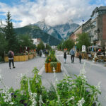 Cascade Mountain view from Banff